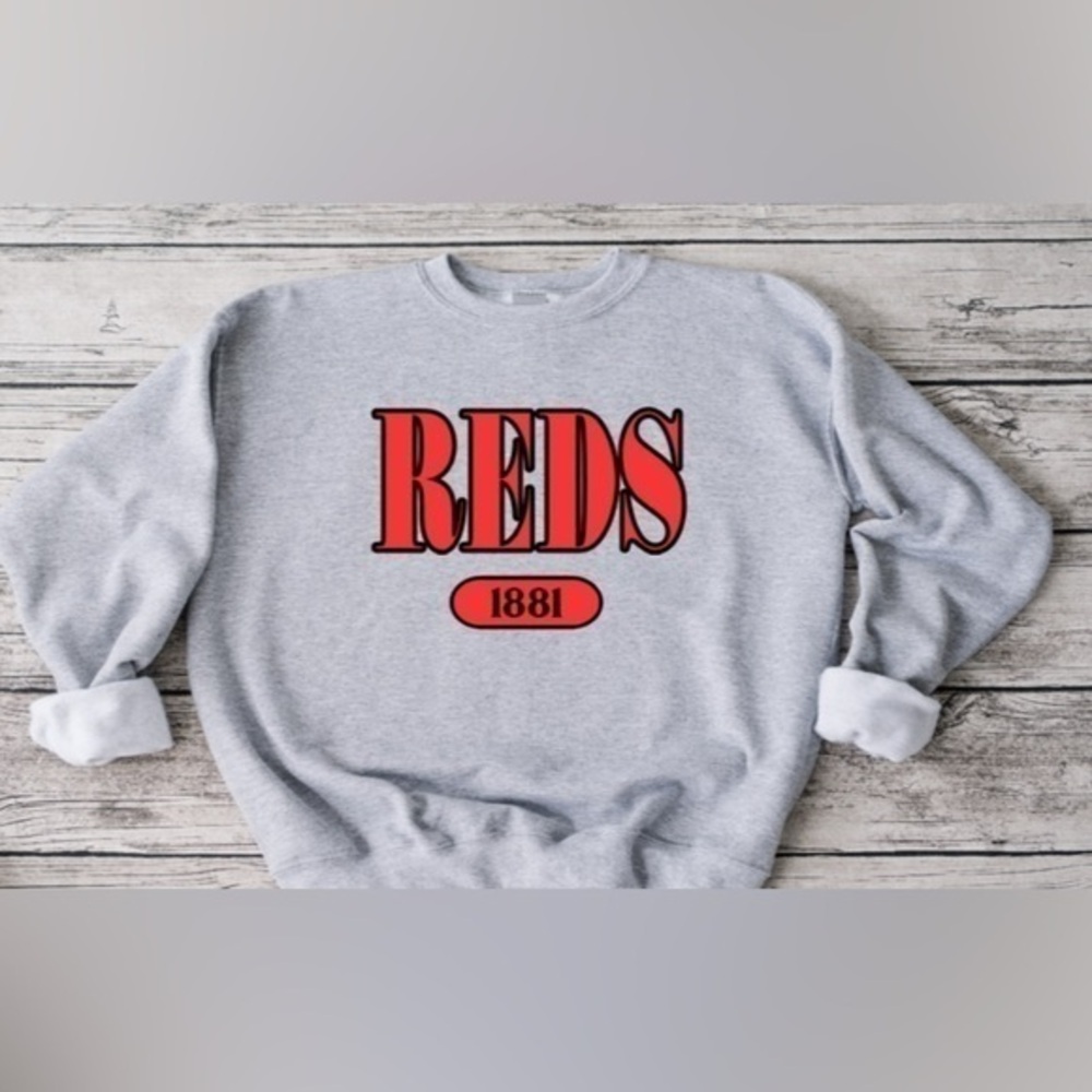 Reds Offset Crewneck